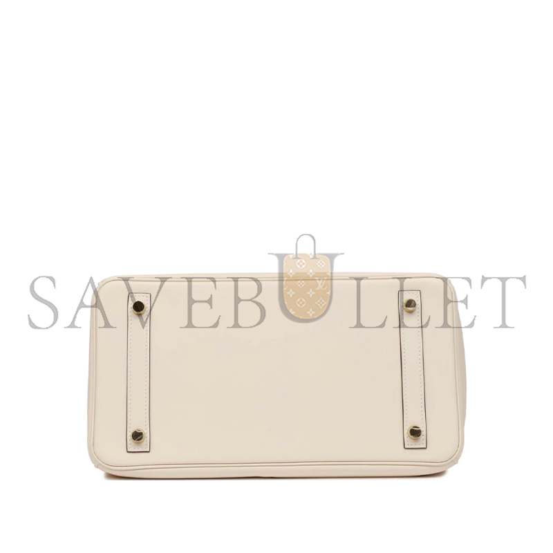 HERMÈS MASTER BIRKIN 30 COLORMATIC NATA HAND BAG VEAU SWIFT LEATHER  (30*22*16cm)